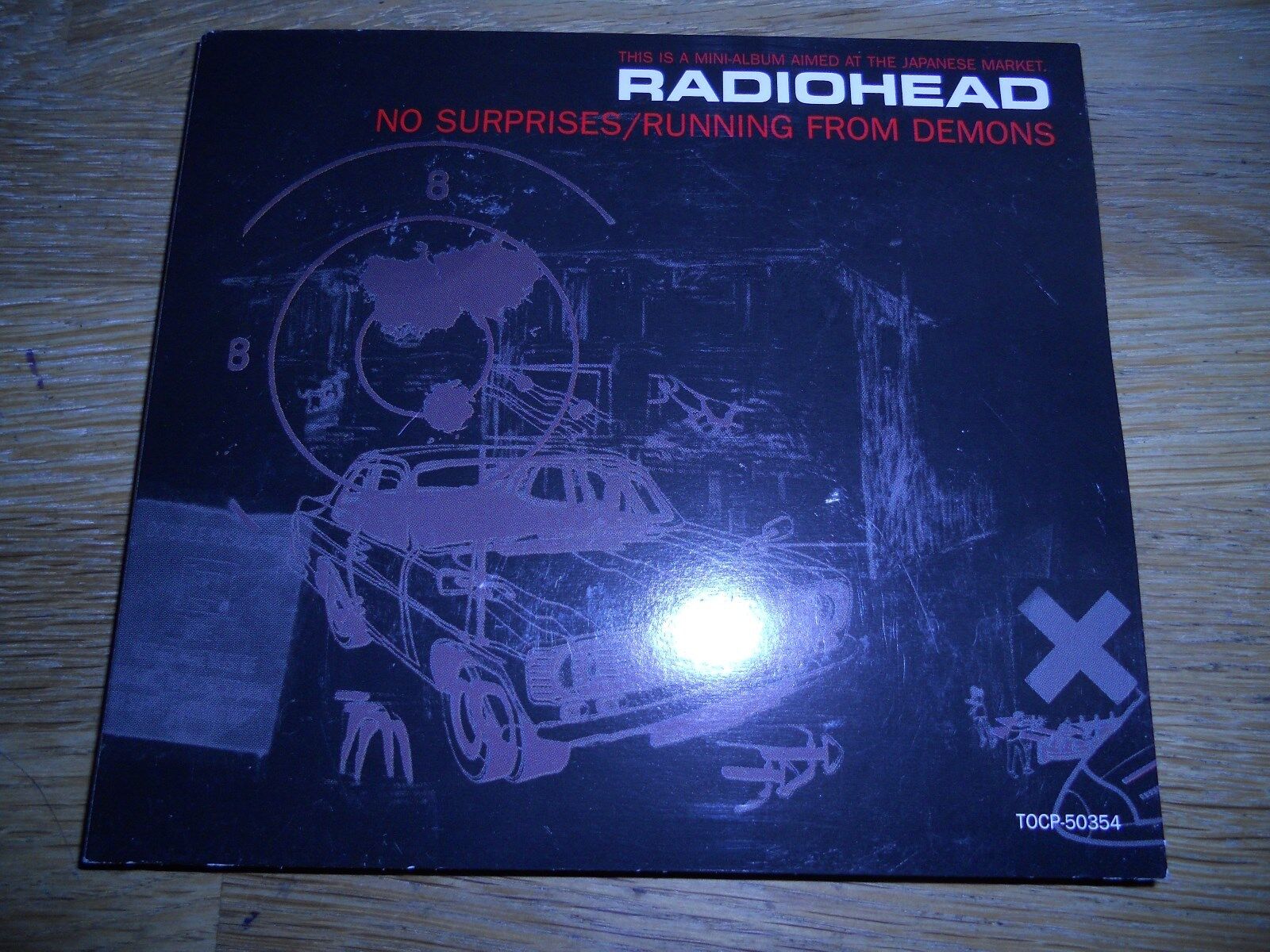 RADIOHEAD "NO SURPRISES/RUNNING" 6 TRACK JAPANESE 1997 EMI  PARLOPHONE RECORDS