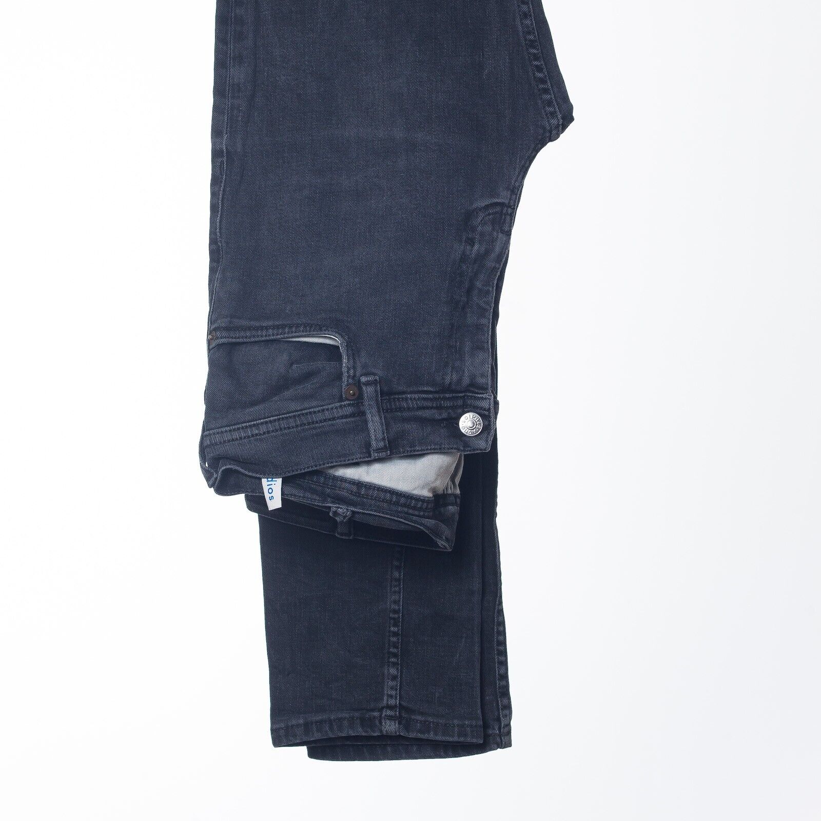 ACNE STUDIOS BLÅ KONST Black Carrot Slim Fit Denim Jeans 30/32