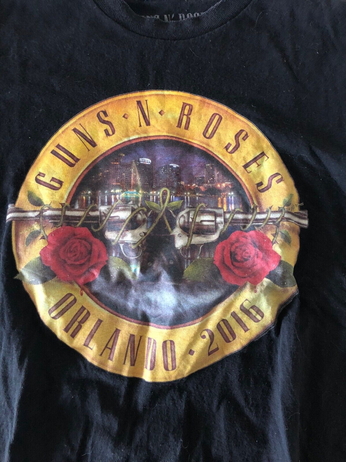 Guns N Roses 2016 Orlando Shirt Limited print small