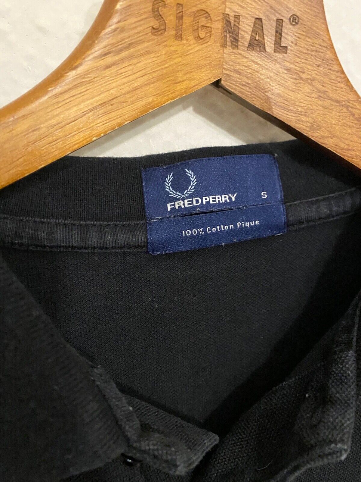 Fred Perry polo casual [Size S - Black]