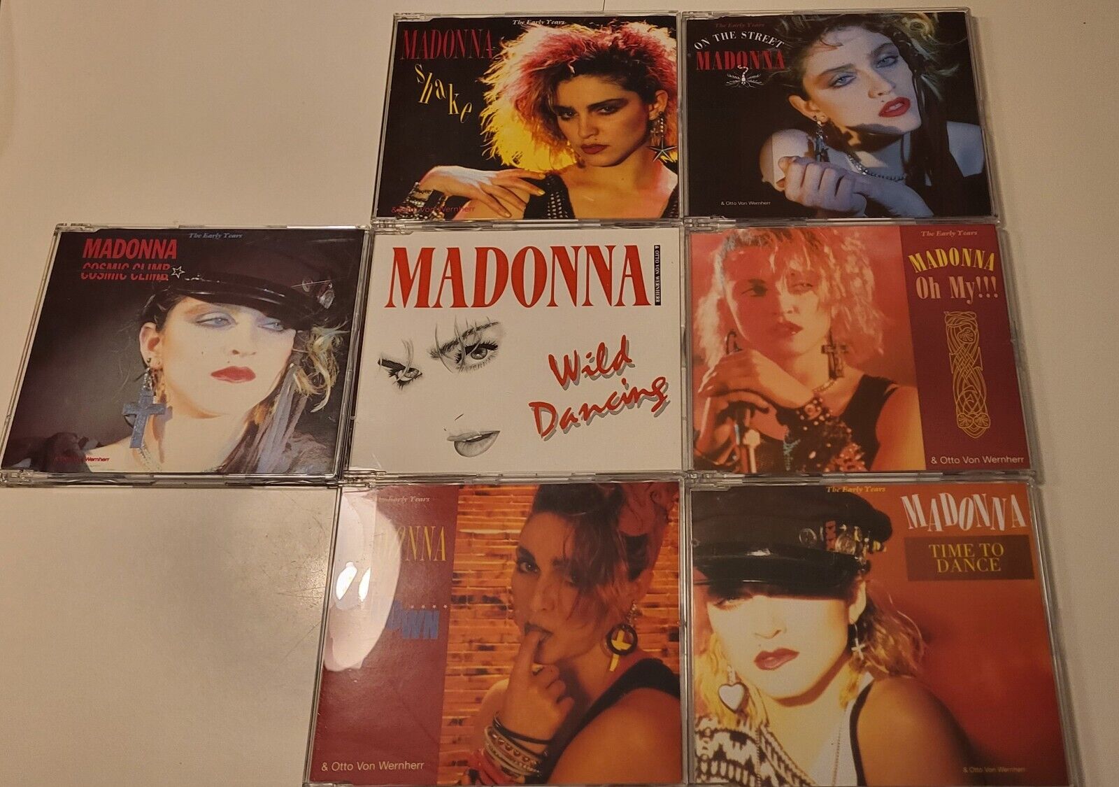 CD Box 7 Singles Madonna-12" Mixes Box Set