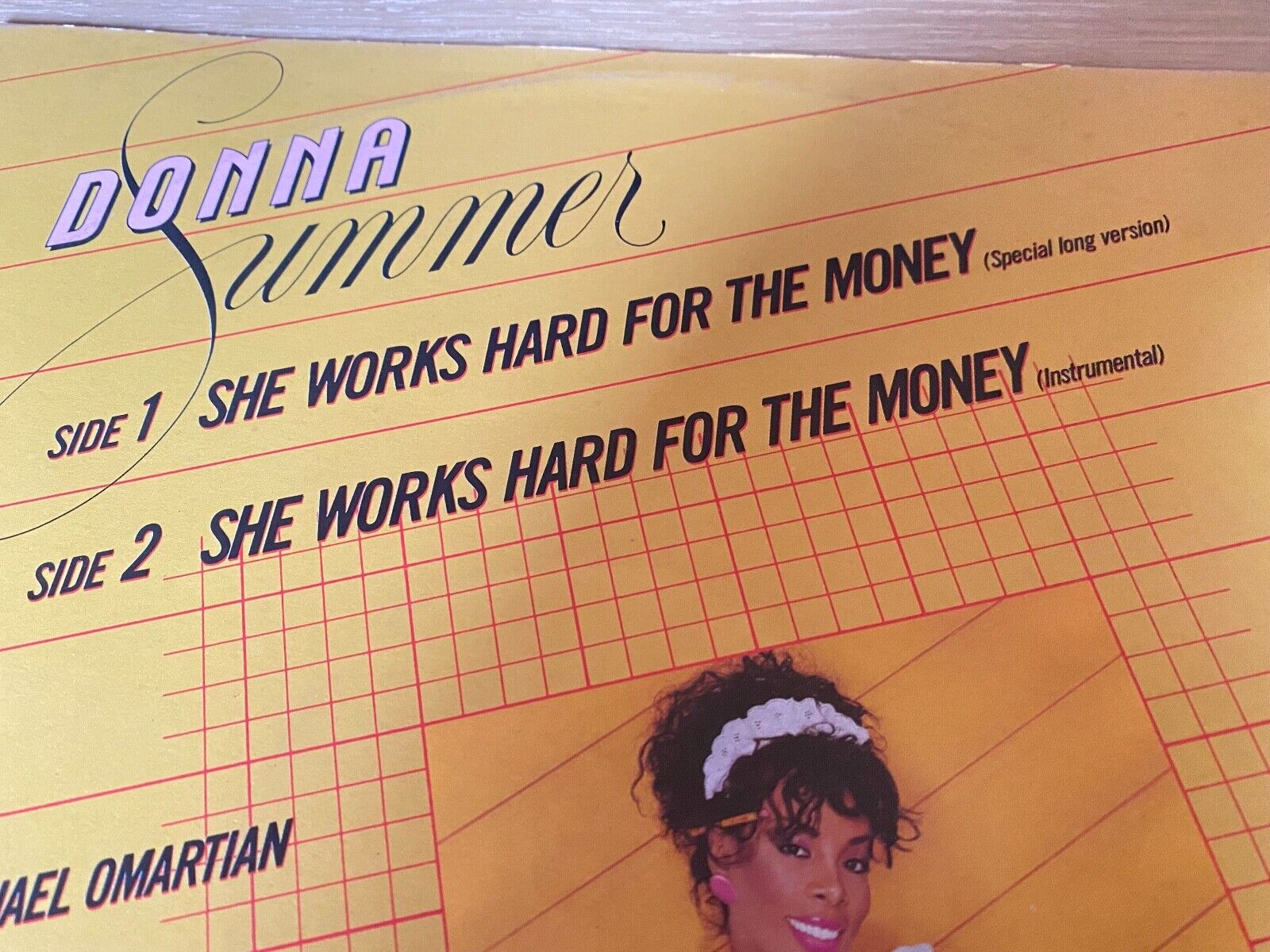 DONNA SUMMER "SHE WORKS HARD FOR THE MONEY" SPECIAL LONG VERSION 1983 MERCURY 12