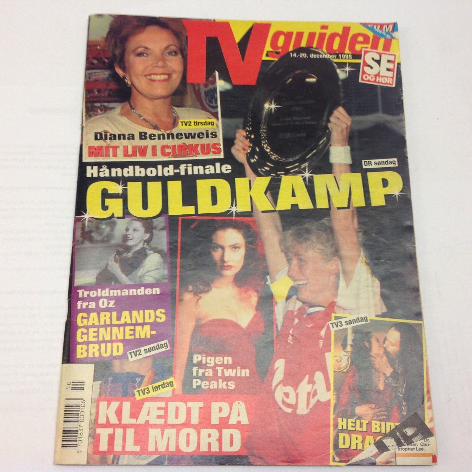 Michael Jackson Madonna Front Cover Photos Danish Magazine 1995 "Se og Hoer"