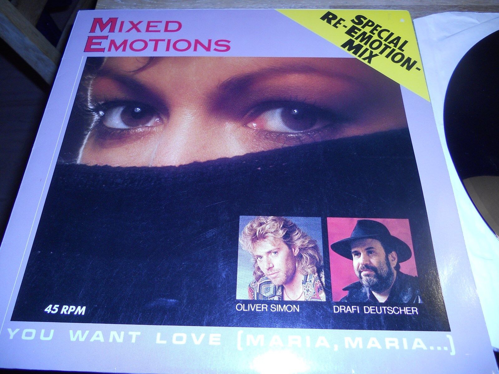 MIXED EMOTIONS "YOU WANT LOVE (MARIA MARIA)" SPECIAL RE-EMOTION-MIX MAXI SINGLE