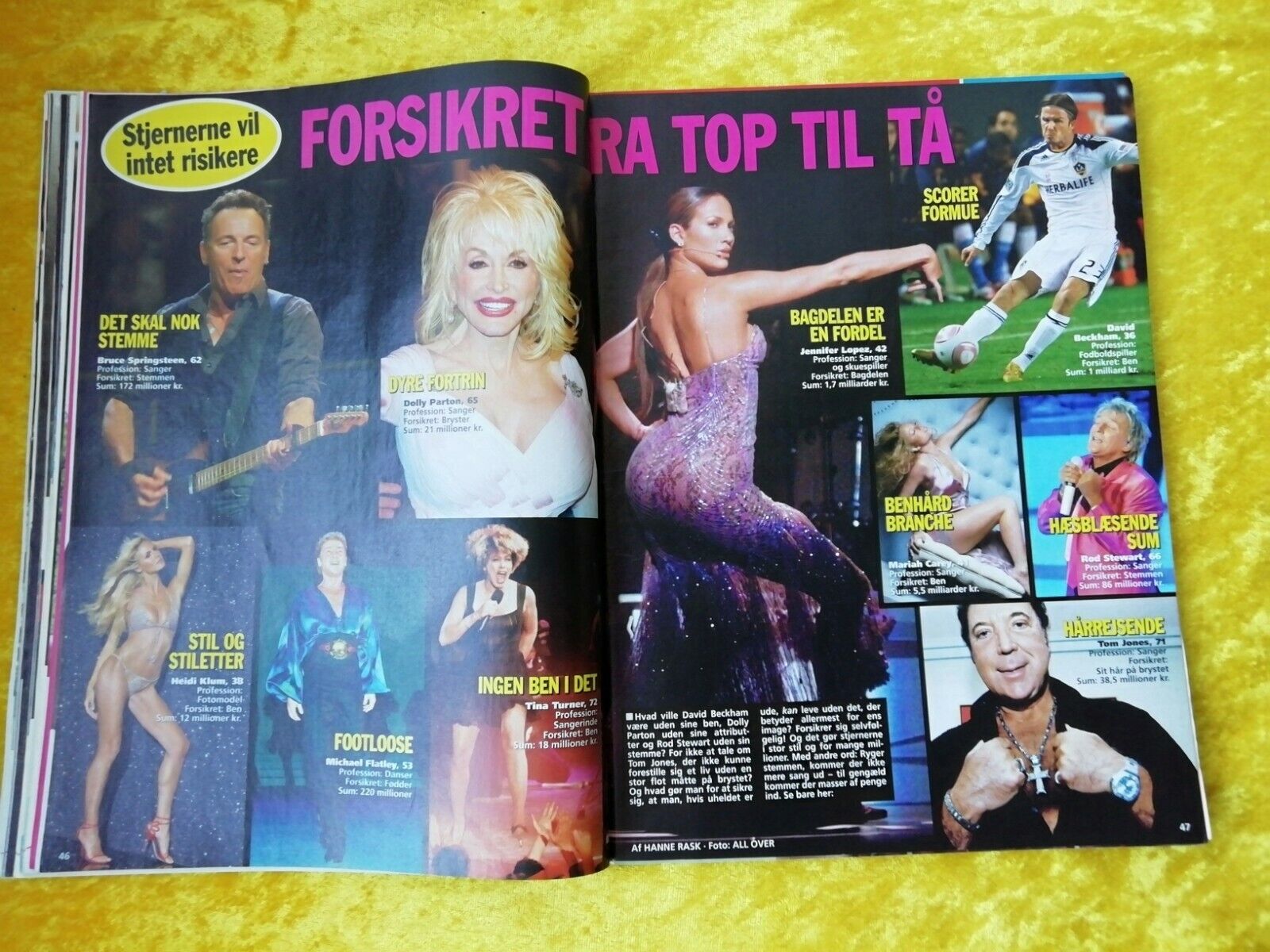 Danish magazine"Billed Bladet" no 62012Royals Movie StarsHelena Christensen