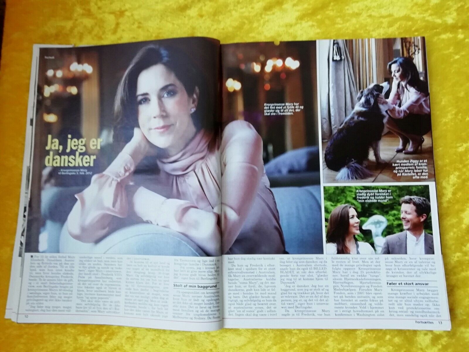 Danish magazine"Billed Bladet" no 62012Royals Movie StarsHelena Christensen