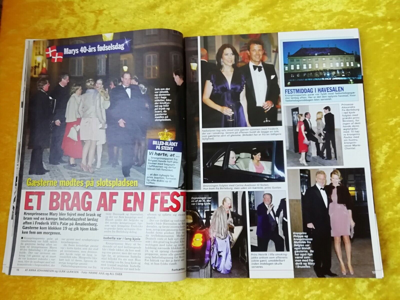 Danish magazine"Billed Bladet" no 62012Royals Movie StarsHelena Christensen