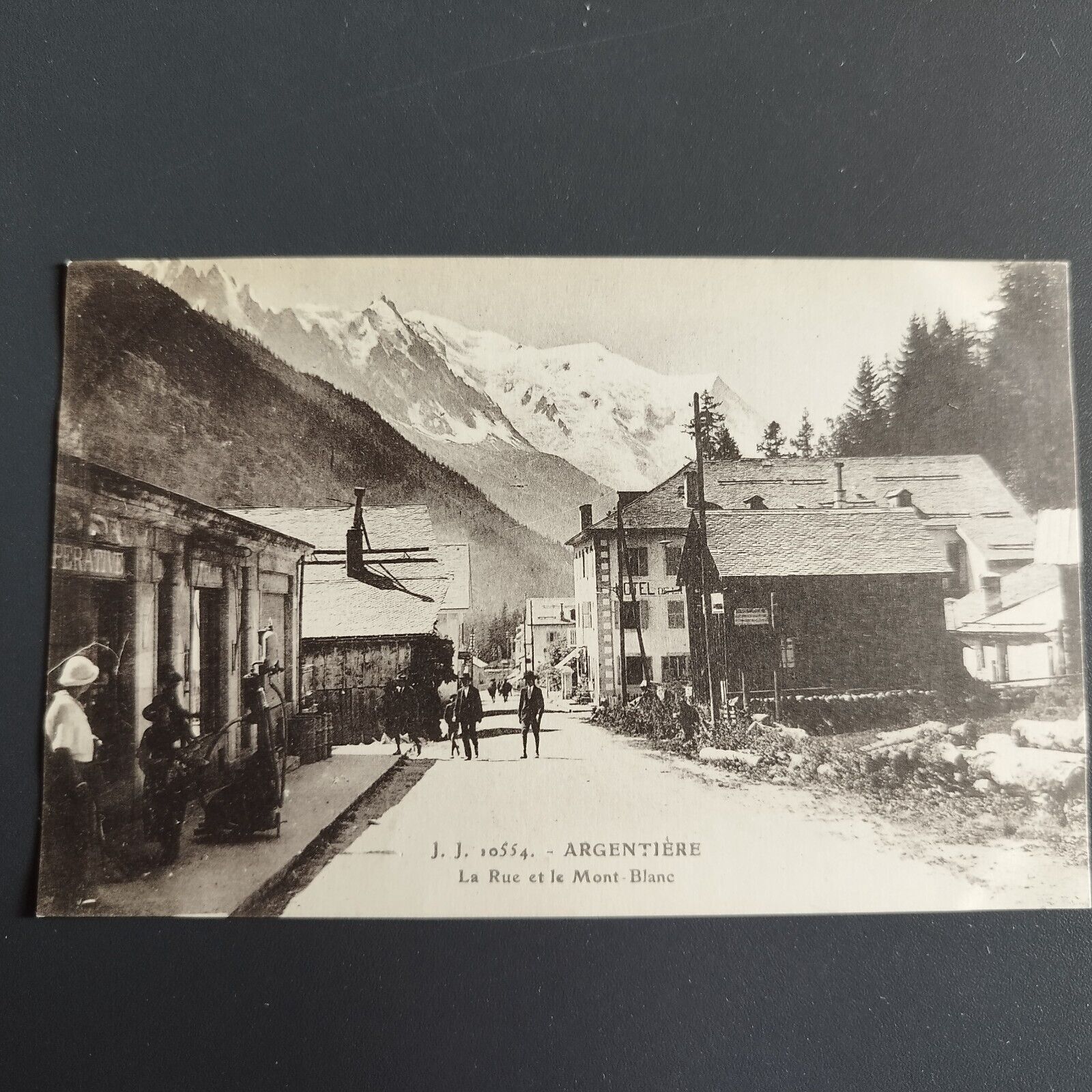 France -JJ10554 -Argentiére La Rue et le Mont-Blanc 1920s