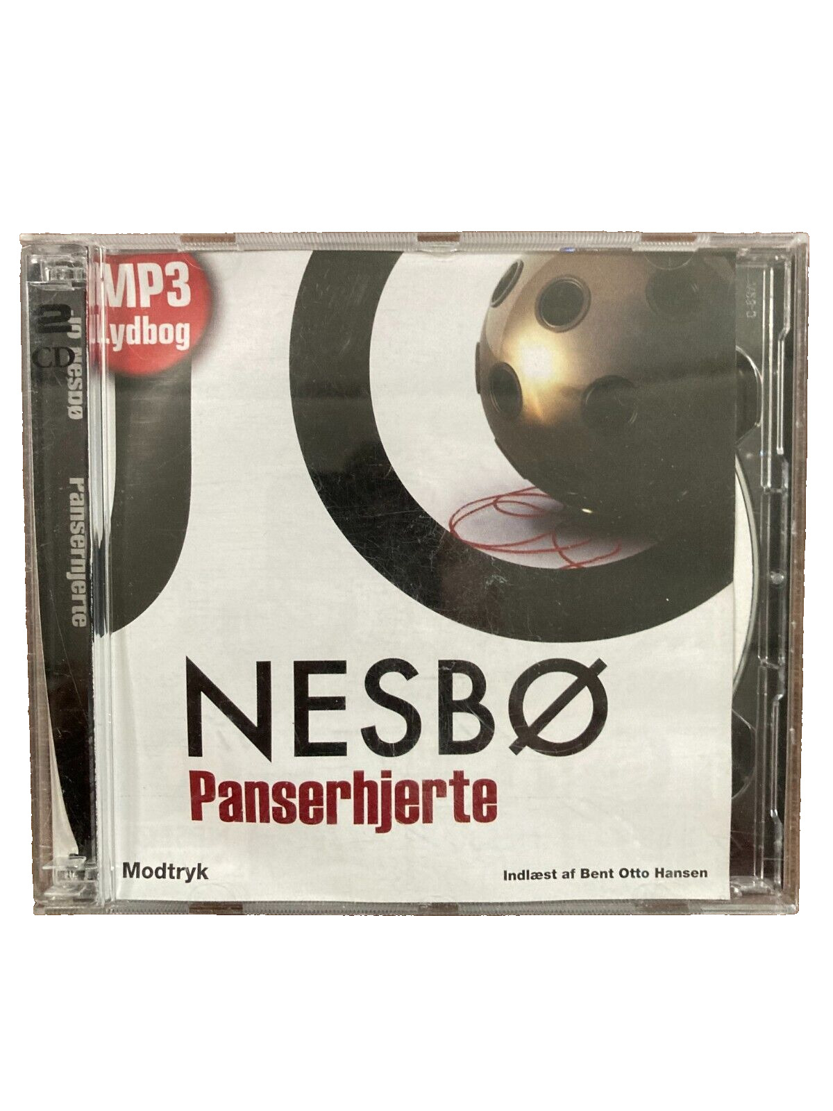 Jo Nesbø Panserhjerte MP3 Audiobook in Danish - Spoken by Bent Otto Hansen