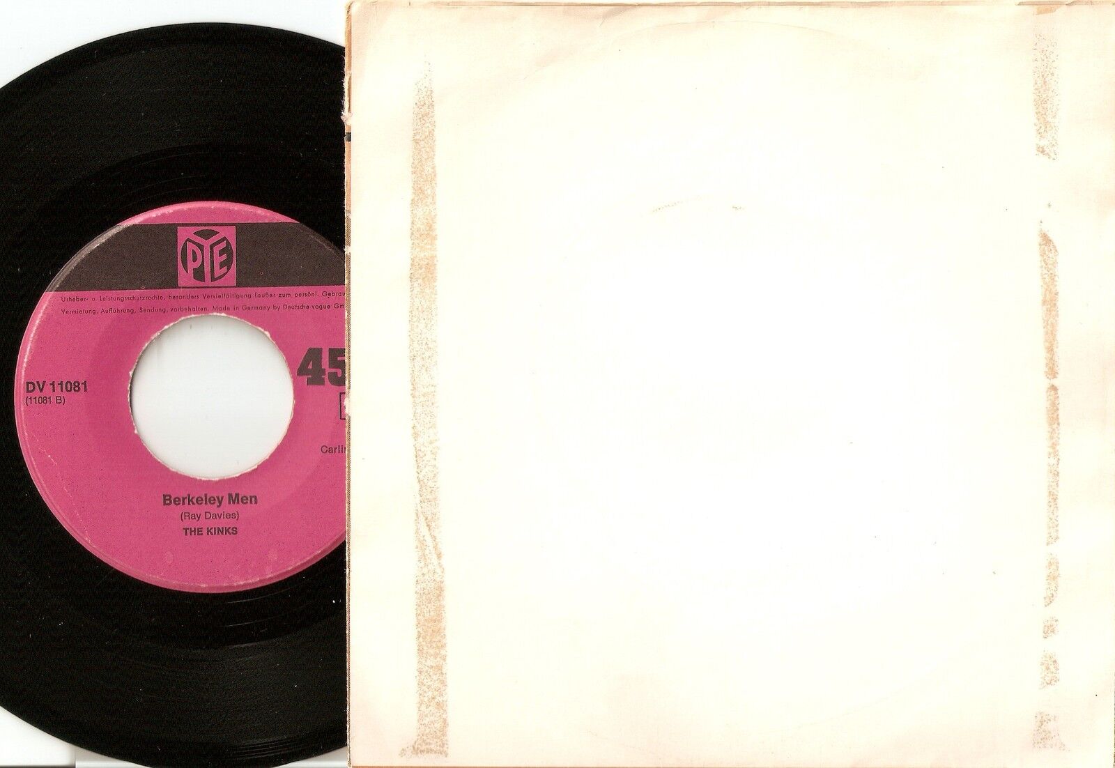 THE KINKS LOLA  BERKLEY MEWS GERMAN DANISH 45+PS 1970 MOD FREAKBEAT RAY DAVIES