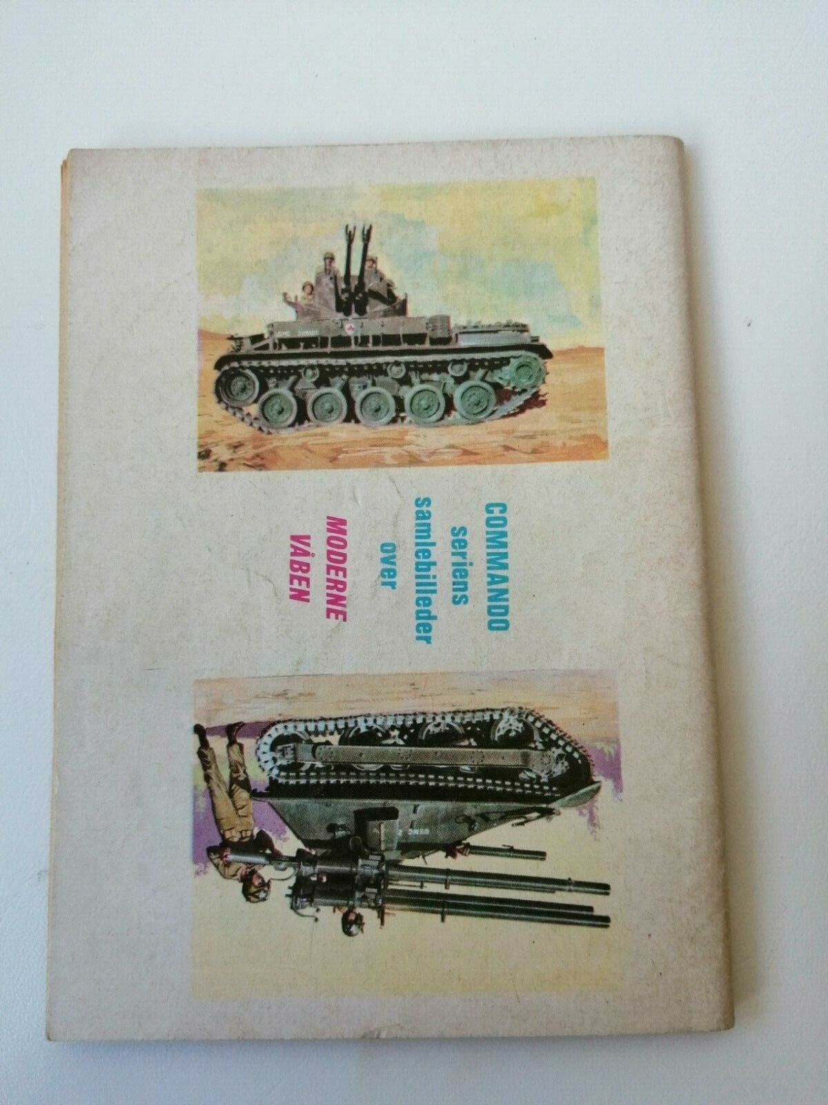 "Commando Serien" no 2121968SÆNK SLAGSKIBET "Lindoff" ! Danish pocket book