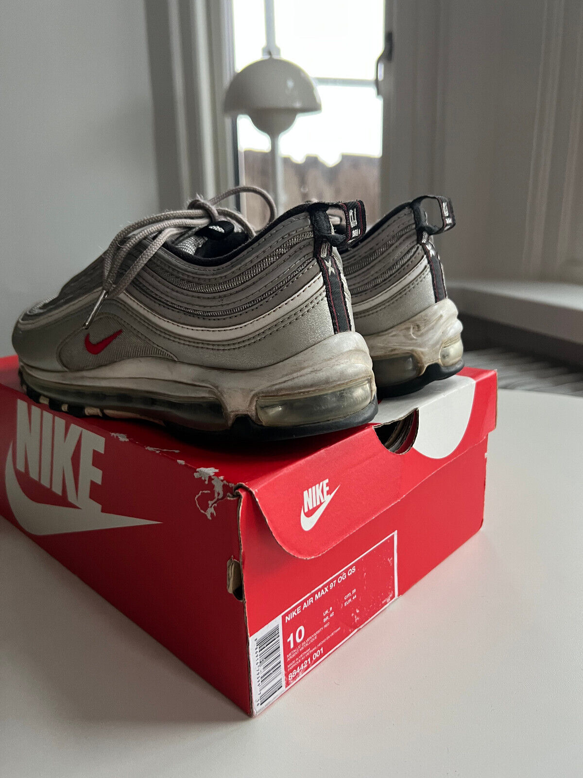 Nike Air Max 97 OG QS 2017 Silver Bullet 884421-001