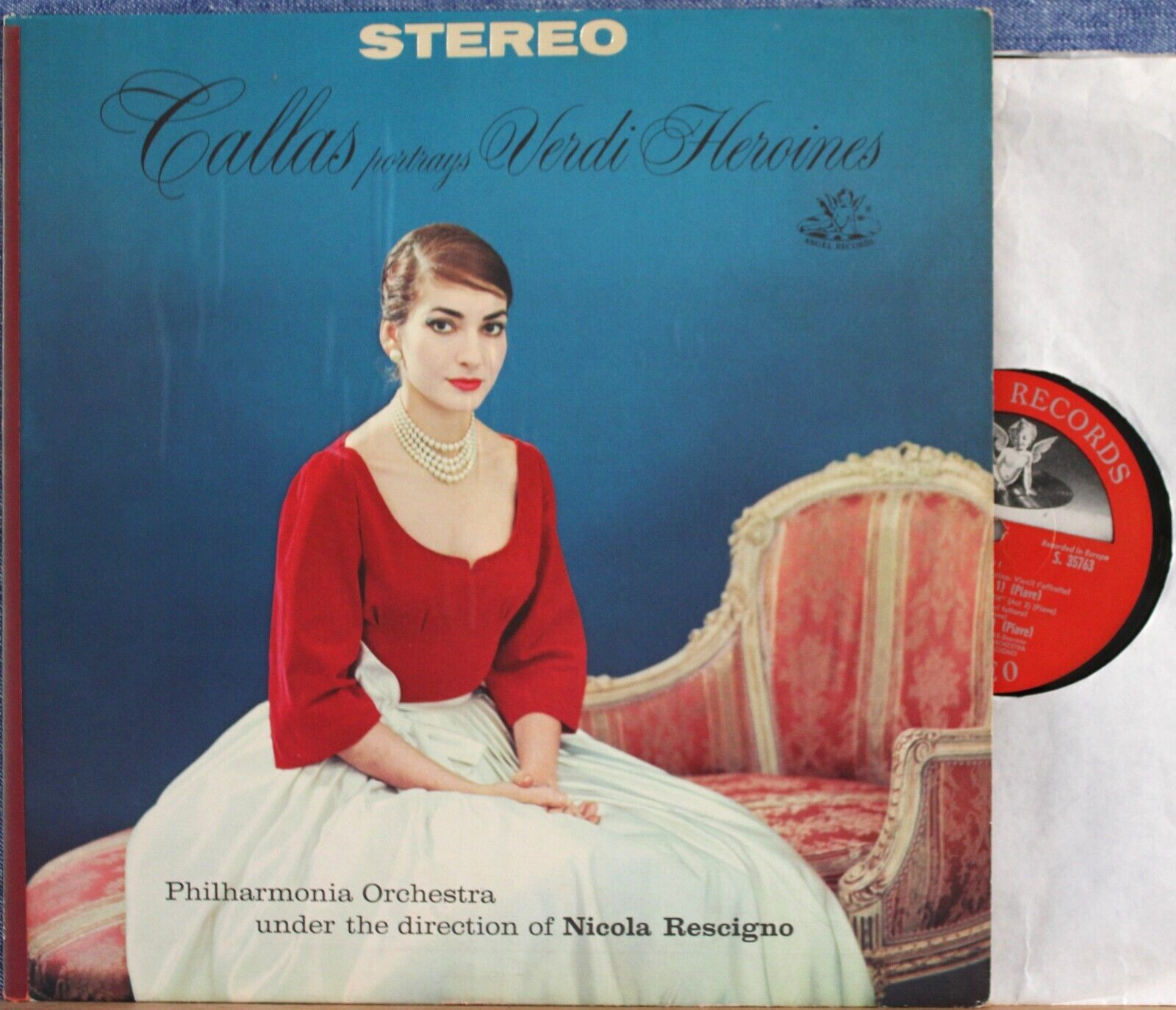 Callas; Rescigno Verdi heroines Angel 35763 NM