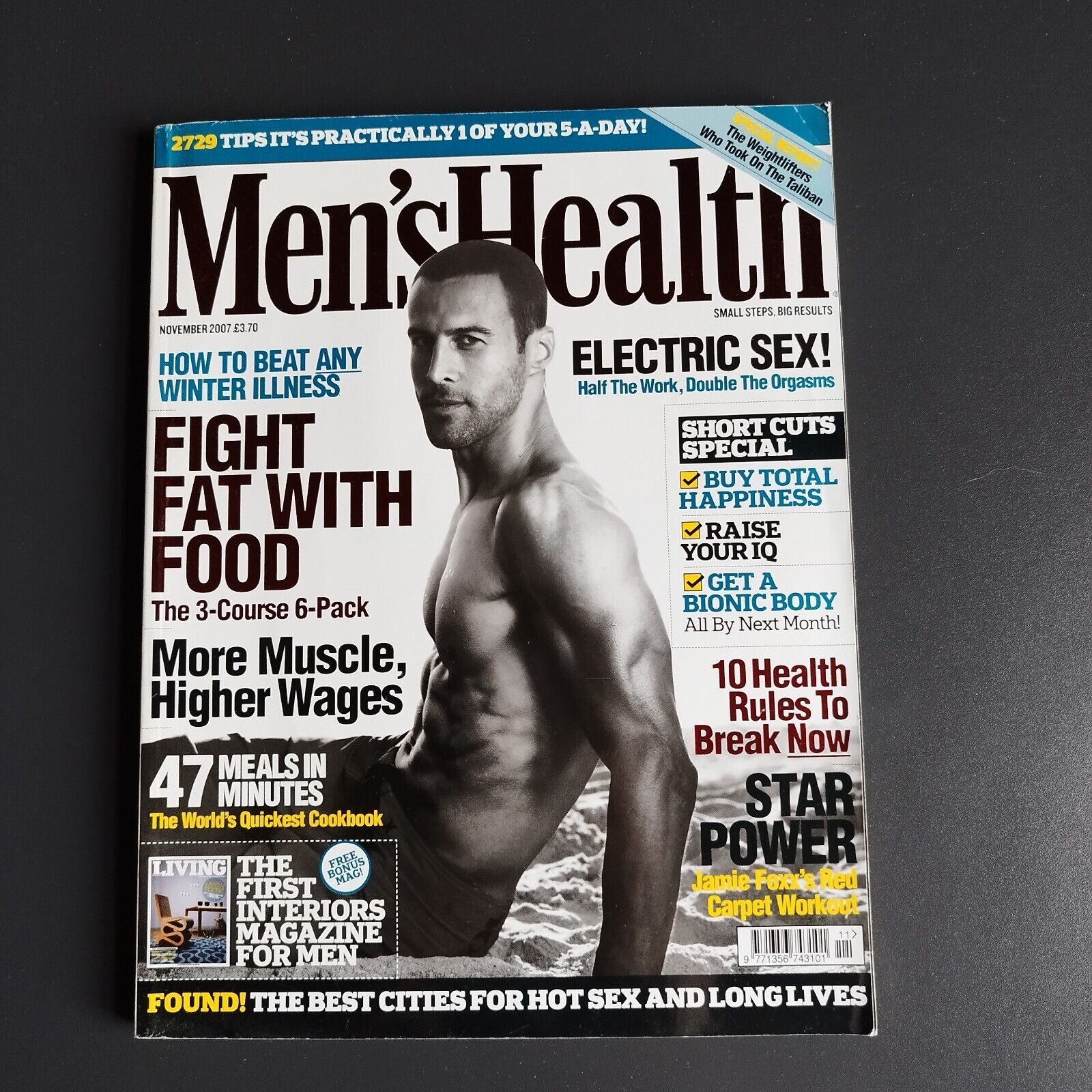 English magazine from November 2007 : MEN'S HEALTH