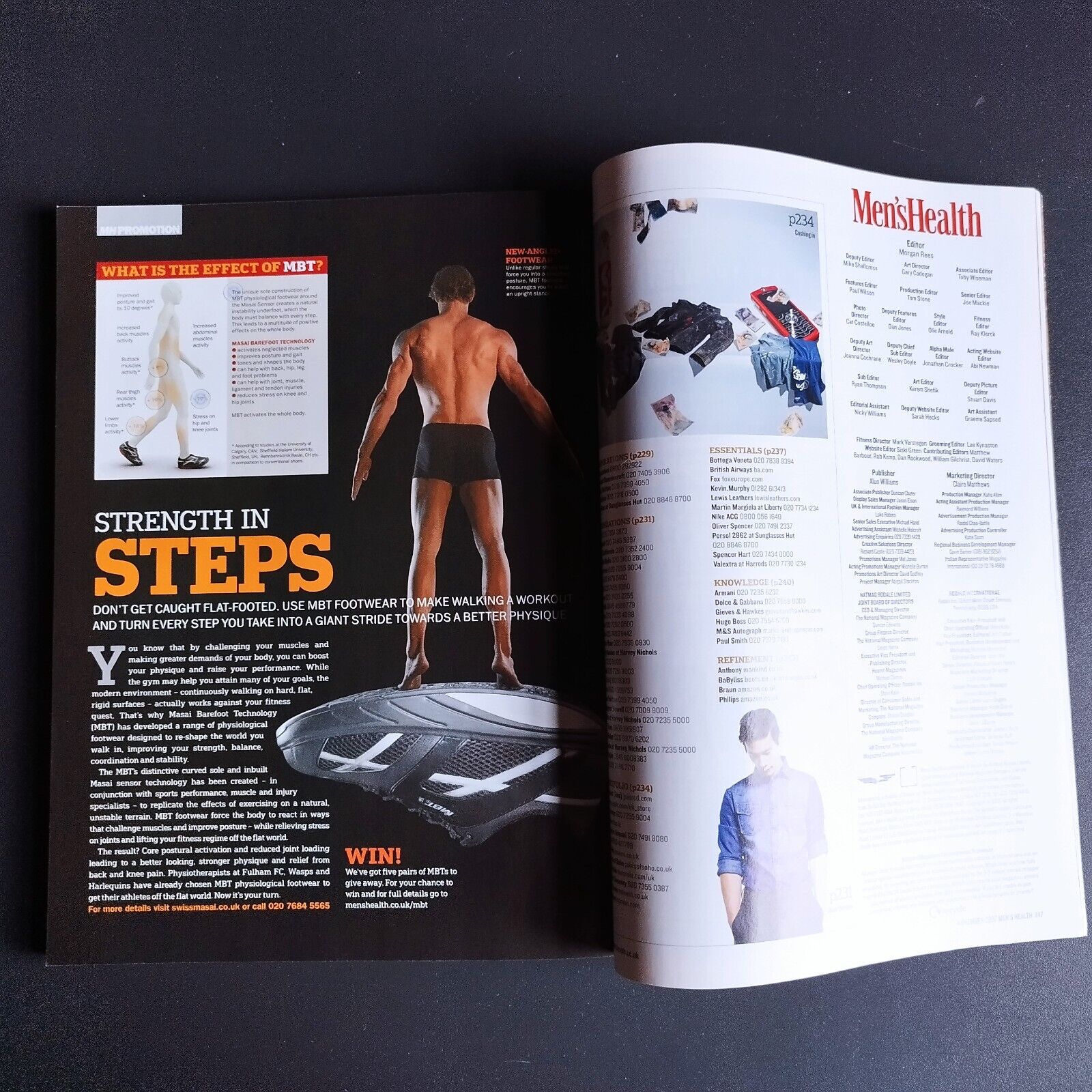 English magazine from November 2007 : MEN'S HEALTH