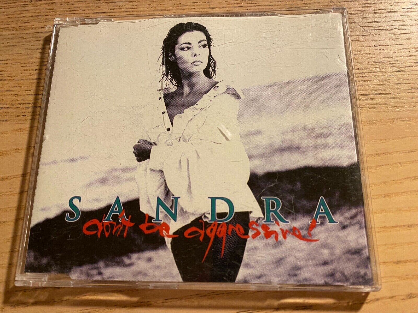 SANDRA CRETU "DON´T BE AGGRESSIVE" VIRGIN RECORDS 1992 3 TRACK CD SINGLE AUSTRIA