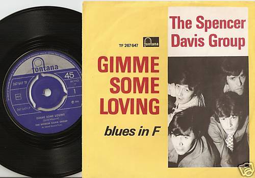 THE SPENCER DAVIS GROUP GIMME SOME LOVING NORWAY DANISH 45+PS 1966 MOD FREAKBEAT