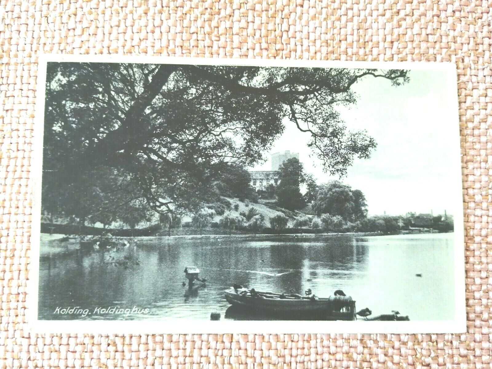 Vintage Danish postcardKoldinghusKolding1950s