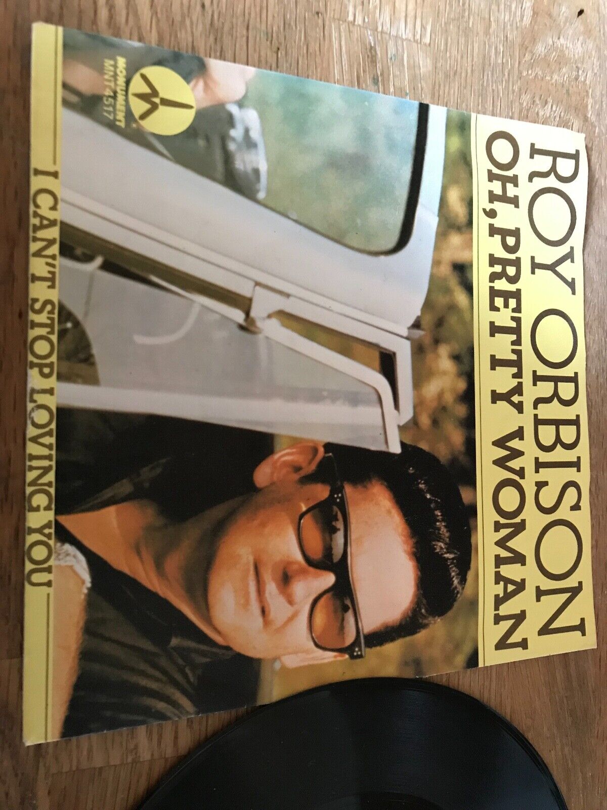 ROY ORBISON "OH PRETTY WOMAN / I CAN´T STOP LOVING YOU" 1976 MONUMENT RECORDS**