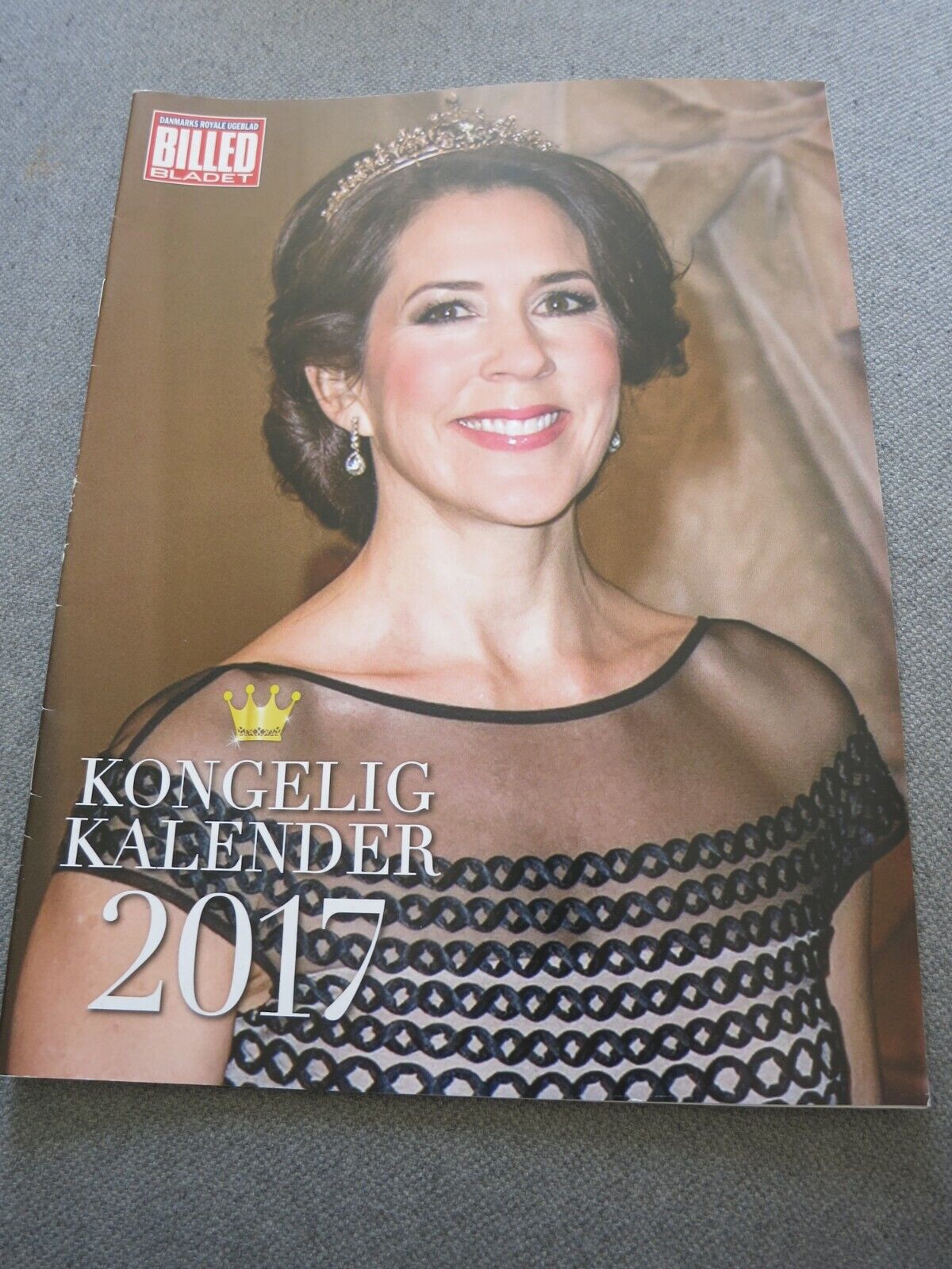 Danish Magazine Calendar ROYAL Crown Princess MARY Prince FREDERIK Nikolai AA3