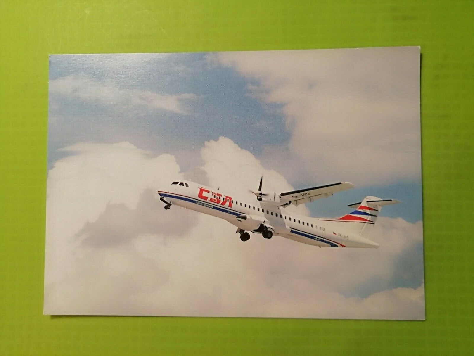 Aviation postcardCzech Airlines CSA ATR 72-202 Unposted