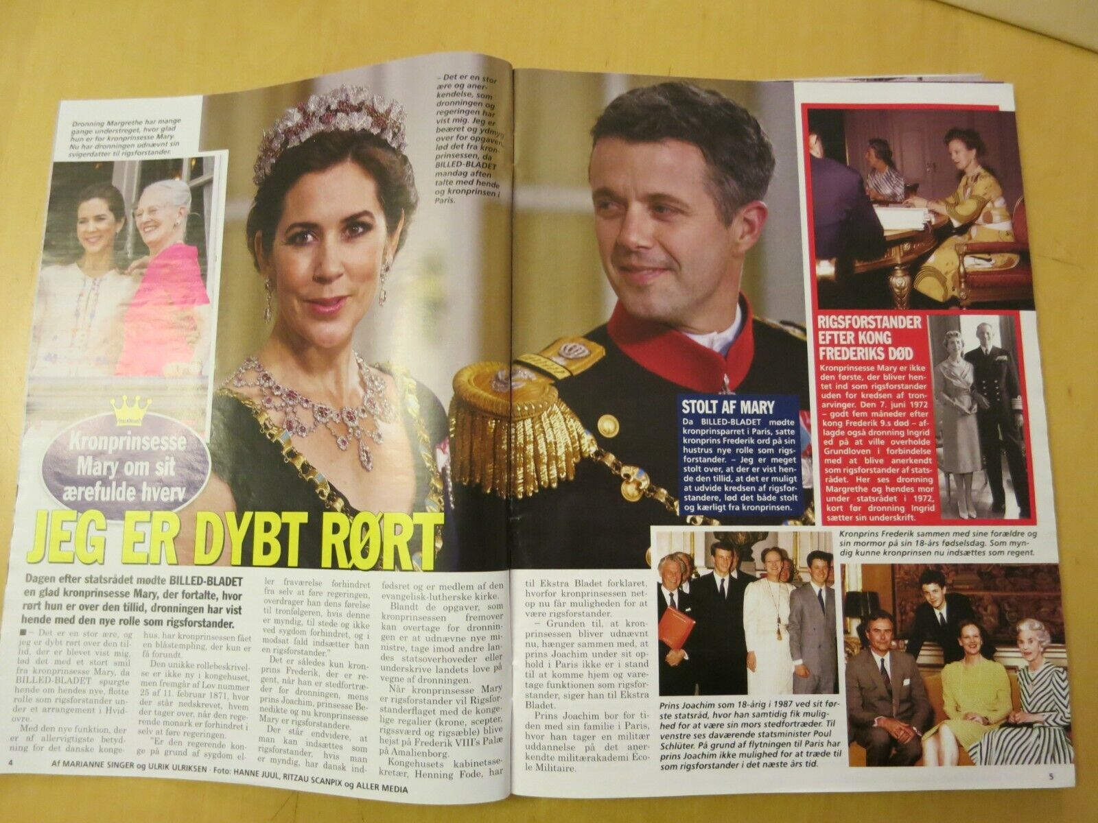 Danish Magazine Royal Princess MARY Anne-Marie SOFIA Margrethe FERGIE ABBA Q128