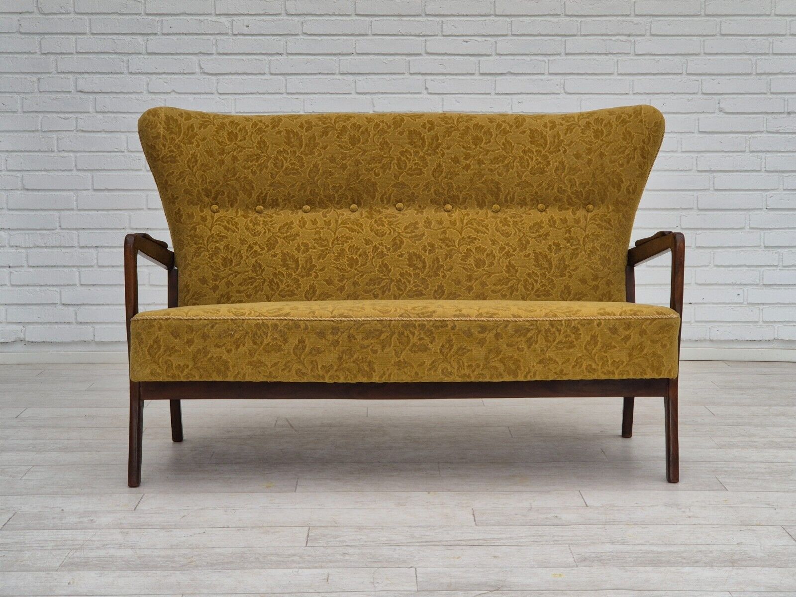 1960s Danish 2 seater sofa by Søren Hansen for Fritz Hansen original condition