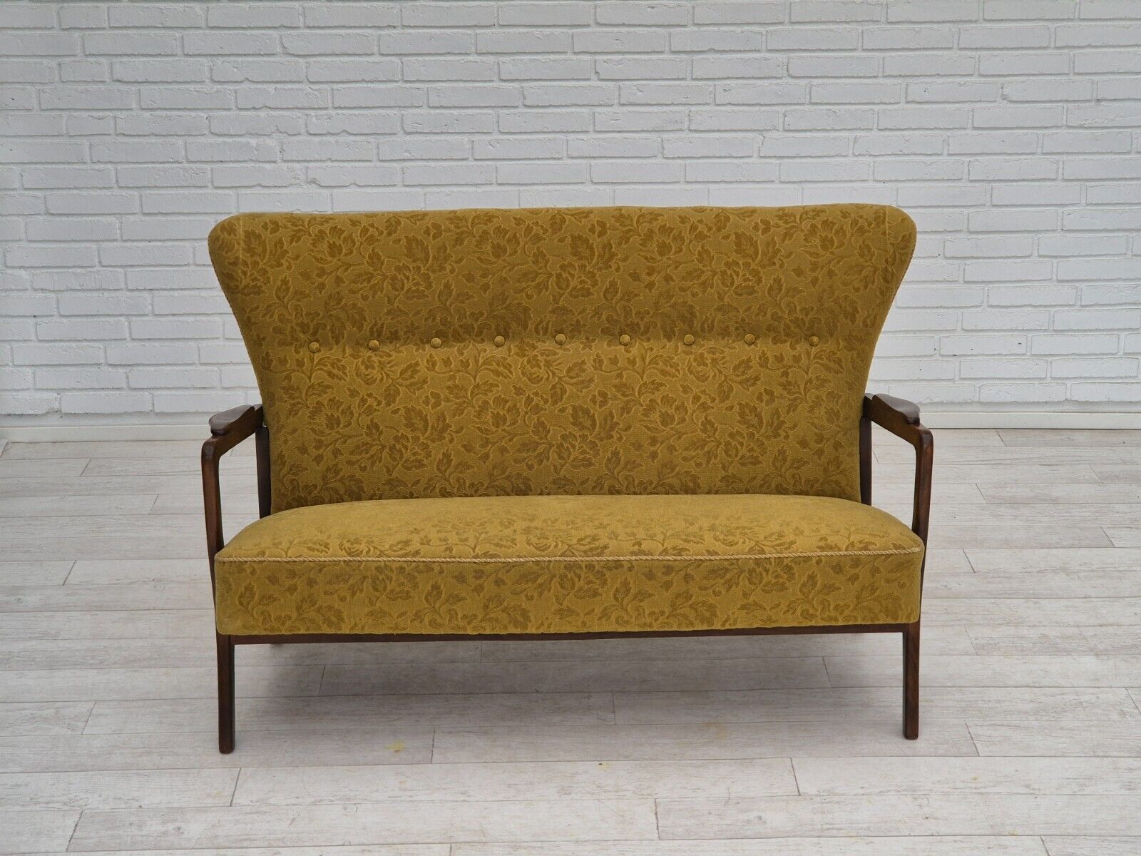 1960s Danish 2 seater sofa by Søren Hansen for Fritz Hansen original condition