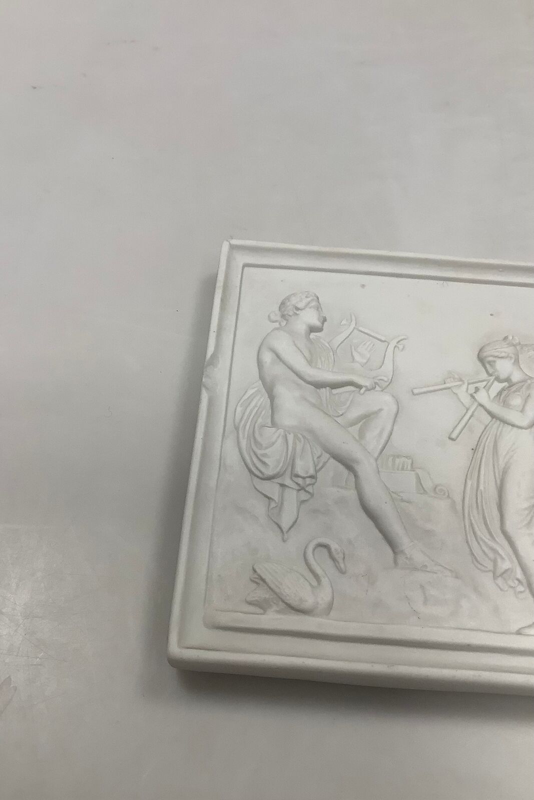 Bing and Grondahl Bisquit "Dance of the Muses on Helicon" Copy of relief