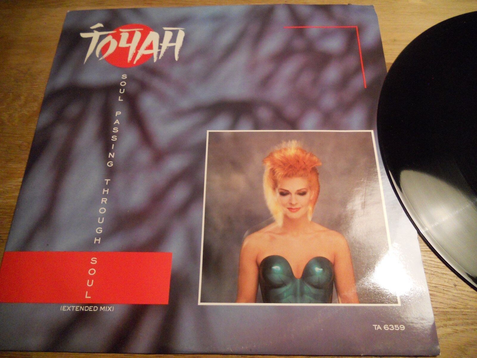 TOYAH SOUL PASSING THROUGH SOUL EXTENDED MIX USED UK 12" 1985 PORTRAIT RECORDS**