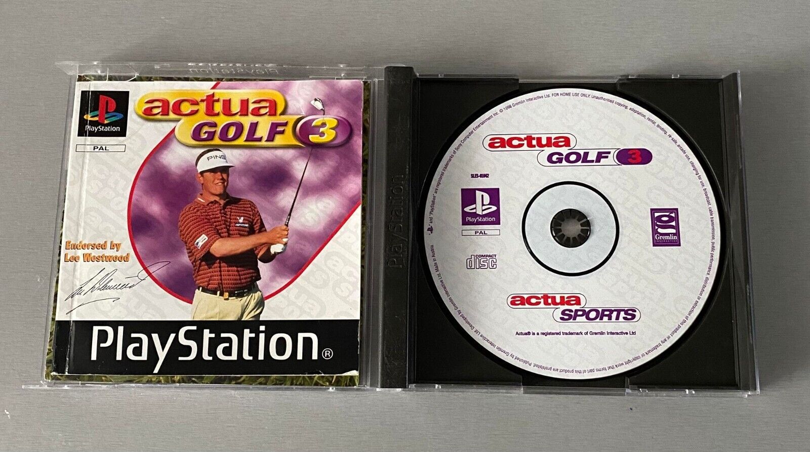 Actua Golf 3 Playstation 1 (Complete) (PS1)