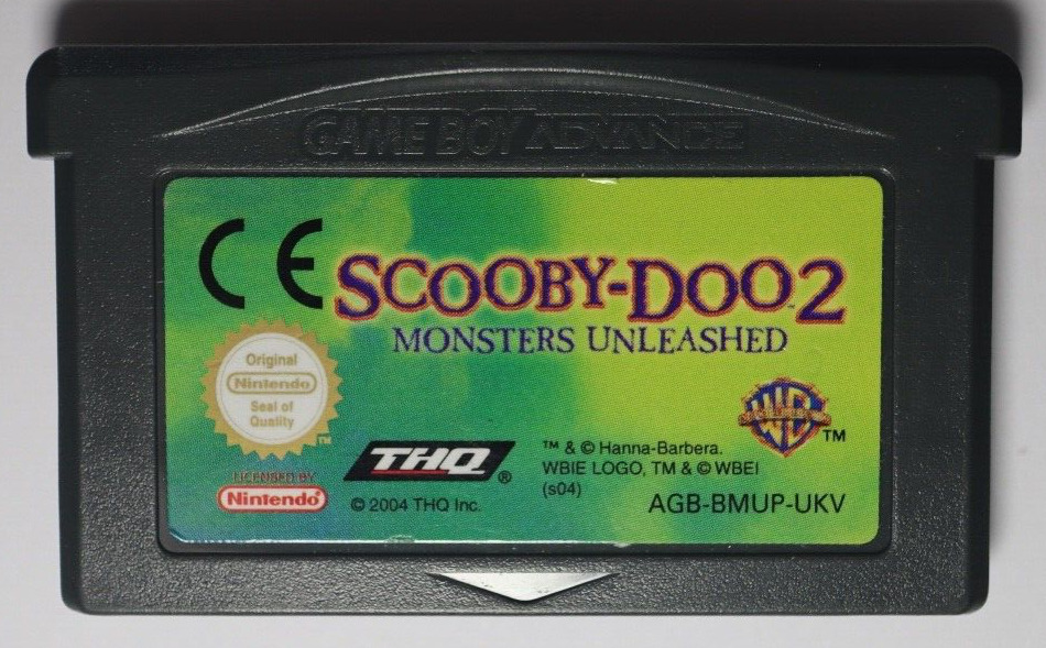 Scooby Doo 2: Monsters Unleashed Nintendo Game Boy Advance AGB-BMUP-UKV