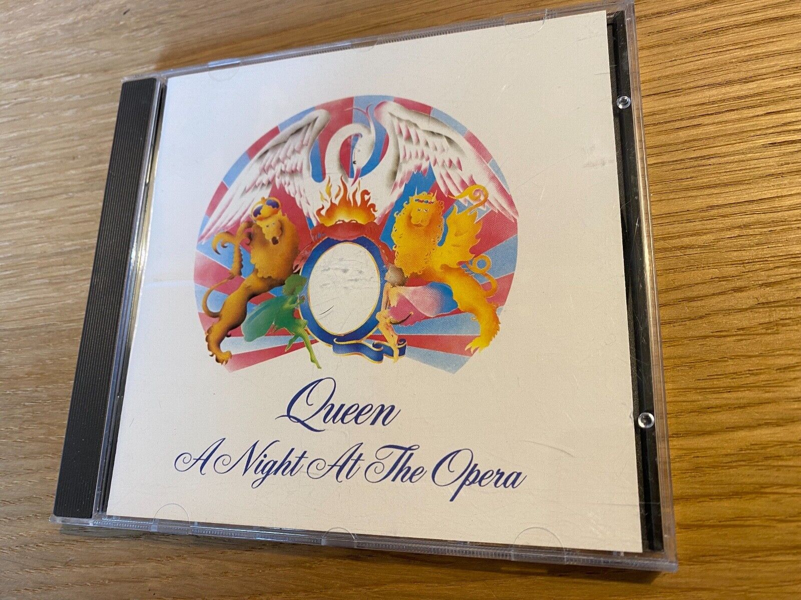 QUEEN NIGHT AT THE OPERA AAD EMI RECORDS UK  NETHERLANDS 1975 CD ALBUM 12 TRACK