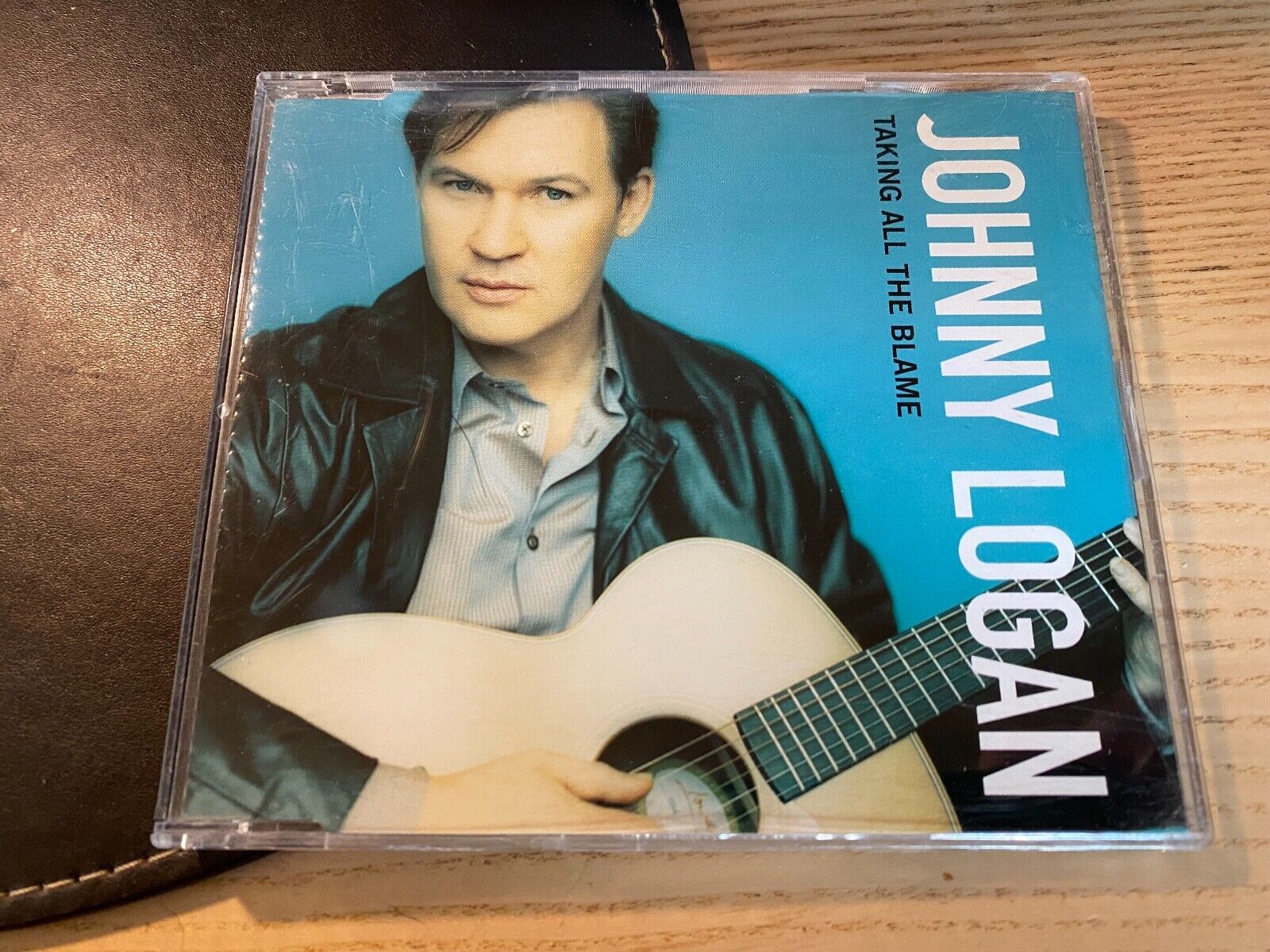 JOHNNY LOGAN "TAKING ALL THE BLAME / ANGELS" 2 TRACK CD SINGLE EPIC RECORDS 2001