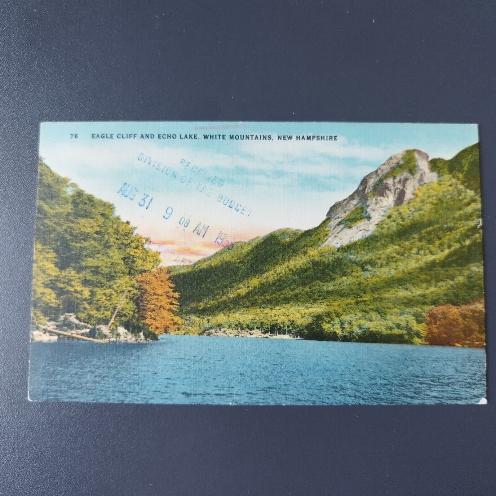 New Hampshire Eagle Cliff and Echo LakeWhite Mountains 1953