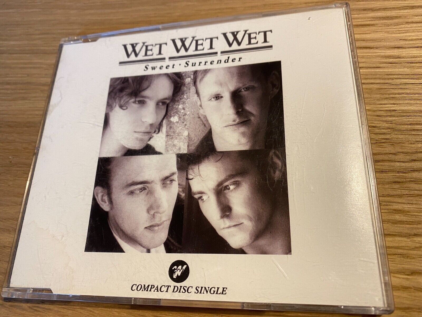 WET WET WET "SWEET SURRENDER" 4 TRACK CD SINGLE  PHONOGRAM RECORDS 1989