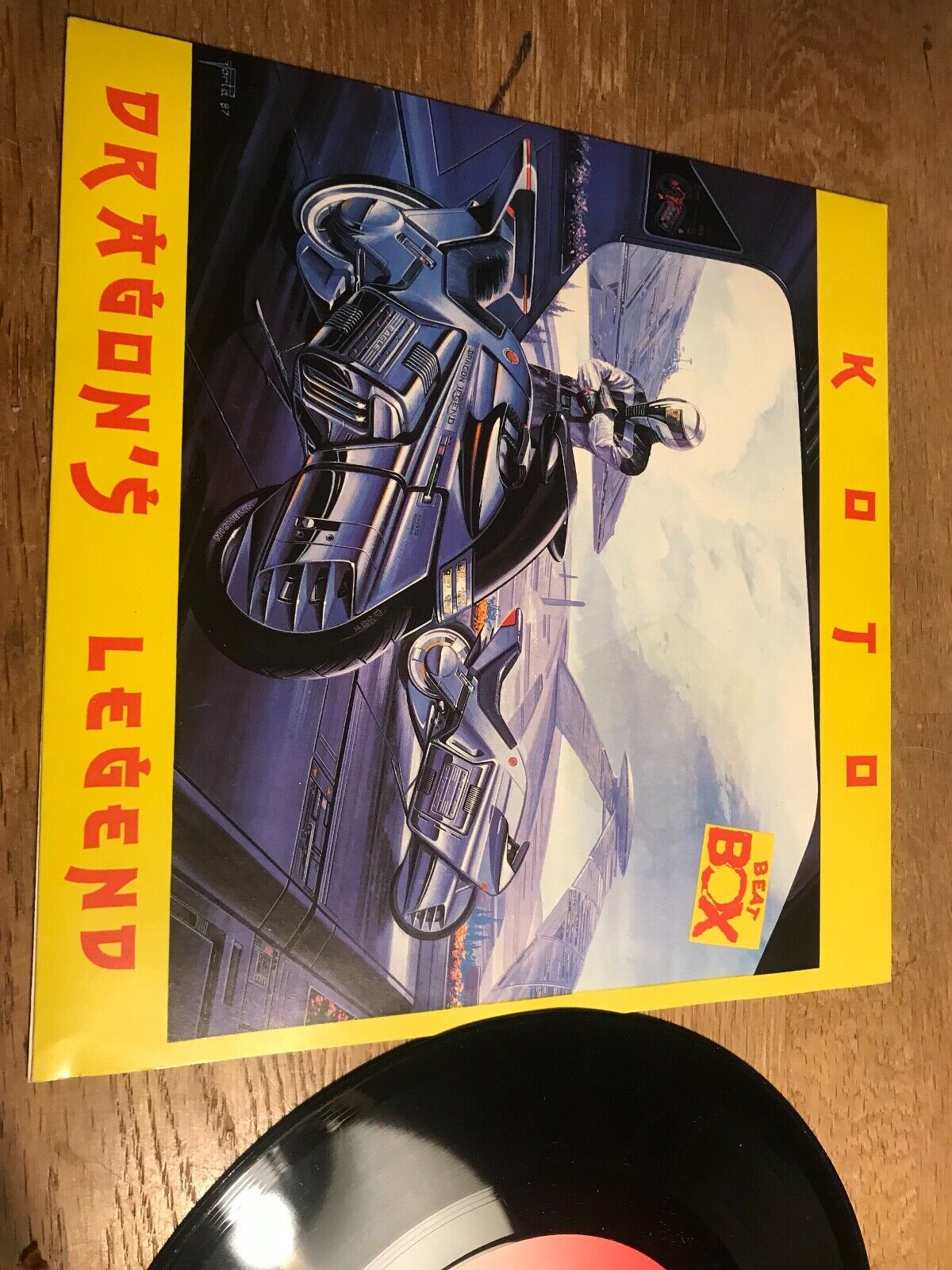 KOTO "DRAGON´S LEGEND" 1988 BEAT BOX RECORDS BIEM / NCB 7 INCH SINGLE SWEDEN OOP