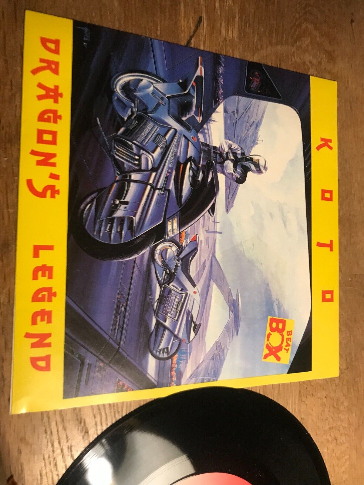 KOTO "DRAGON´S LEGEND" 1988 BEAT BOX RECORDS BIEM / NCB 7 INCH SINGLE SWEDEN OOP