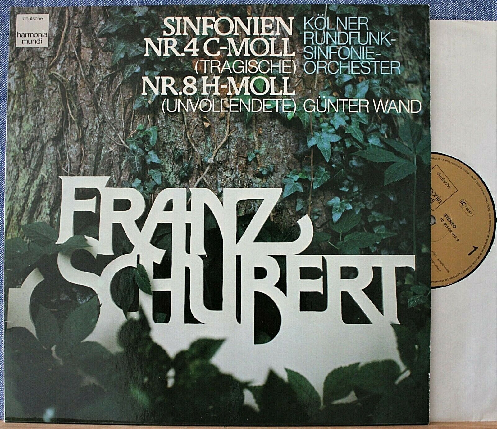 Wand Schubert (Symphonies 4 + 8) Harmonia Mundi (EMI) 065-99 914 NM