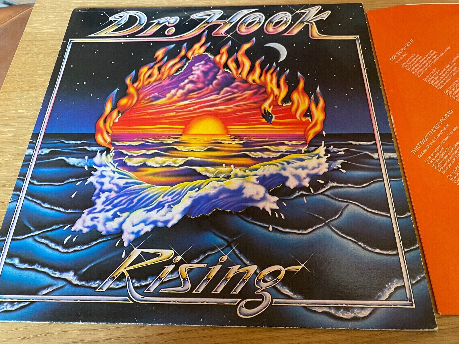 DR HOOK "RISING" 1980 10 TRACK NCB SCANDINAVIAN PRESS MERCURY RECORDS 1 PRESS*