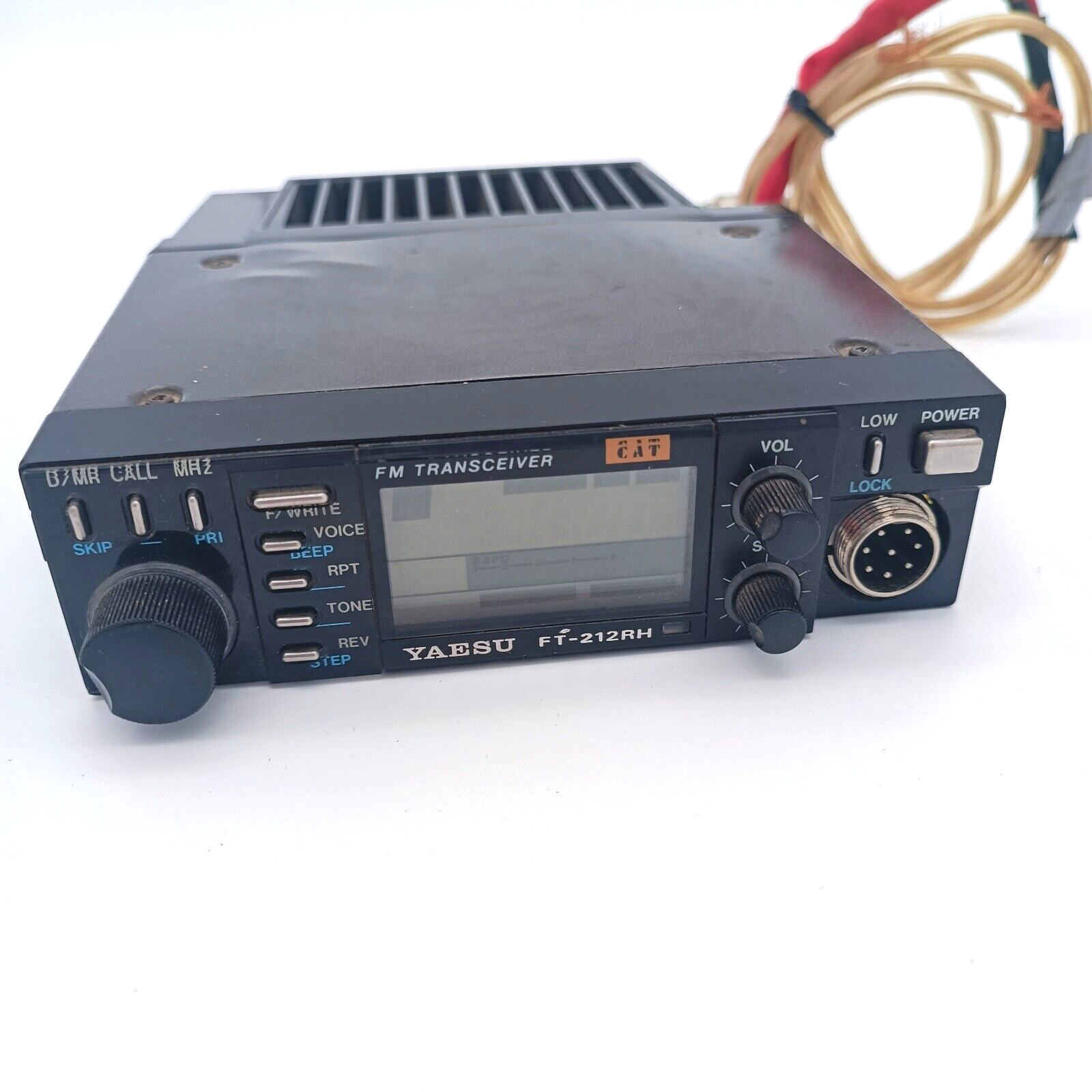 YAESU FT-212RH 100W 2m FM TRANSCEIVER Solid State Radio Amateur HAM 12V FT 212RH