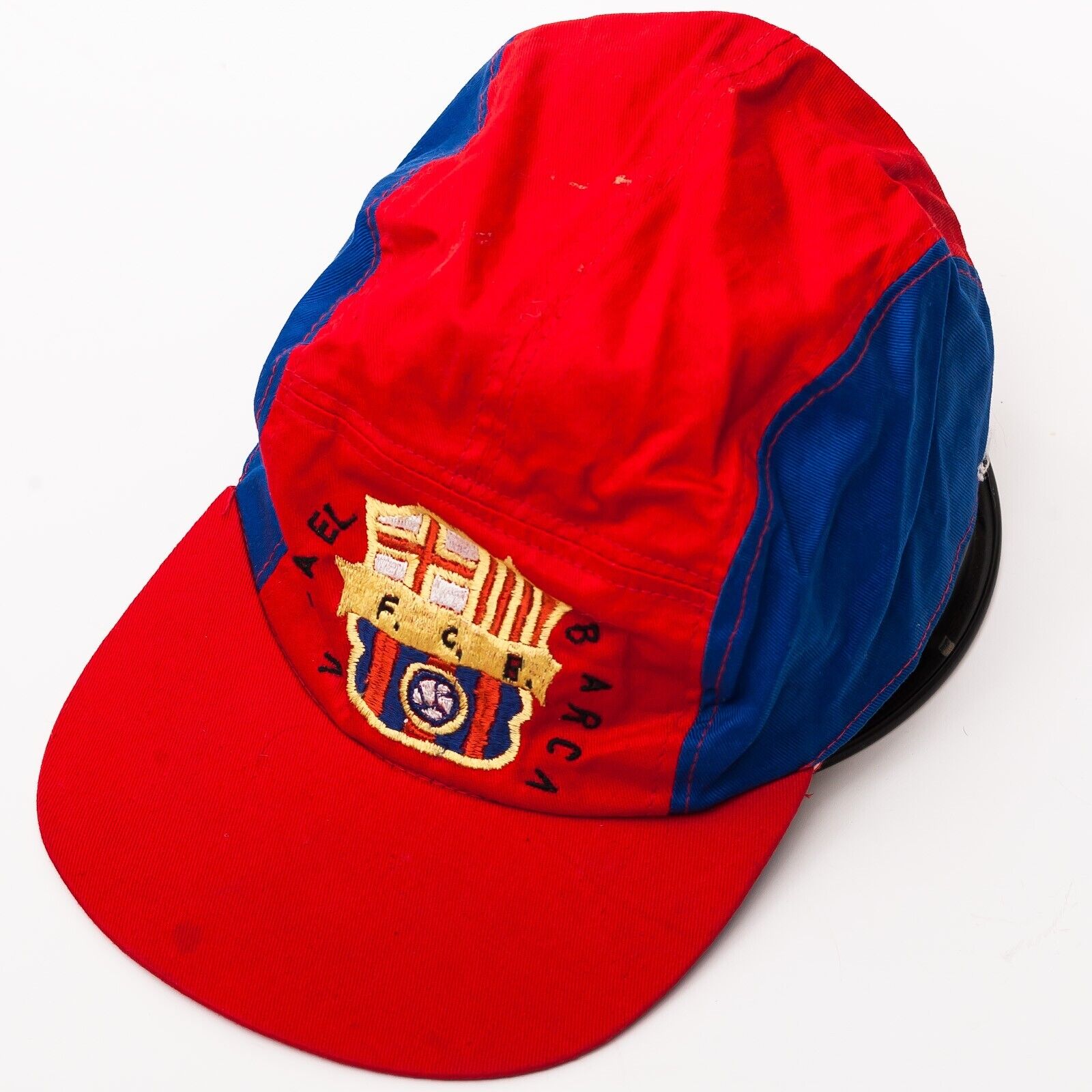 FC BARCELONA Red Soccer Merch Cap