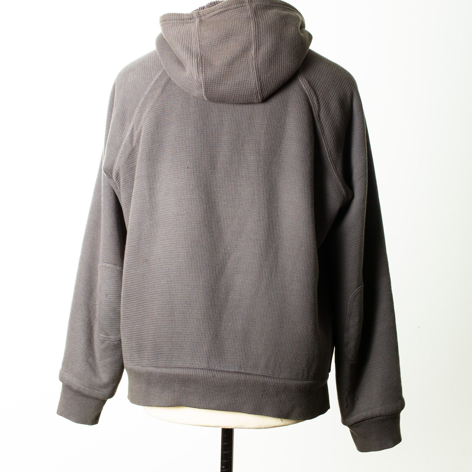 JOHN VARVATOS Gray Fleece Lined Hoodie Size L