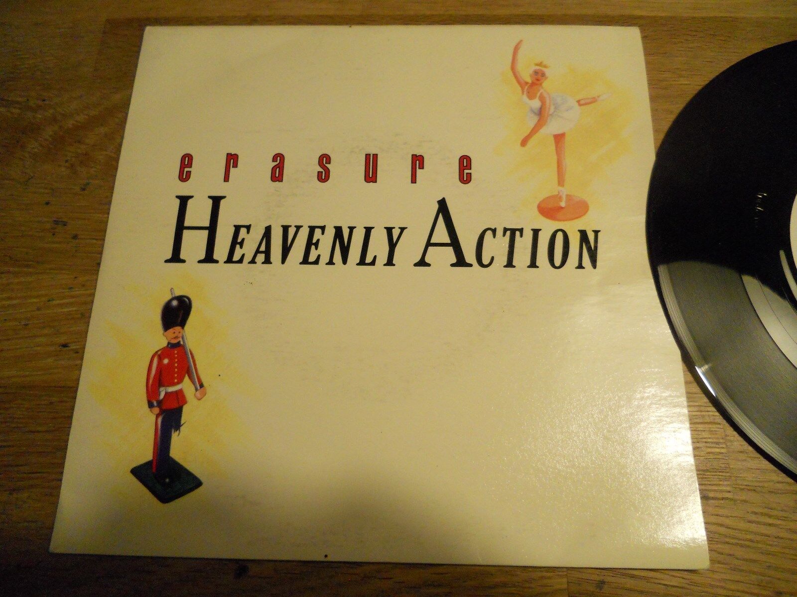 ERASURE "HEAVENLY ACTION / DON´T SAY NO" 1985 UK EDITION MUTE RECORDS 7 MUTE 042