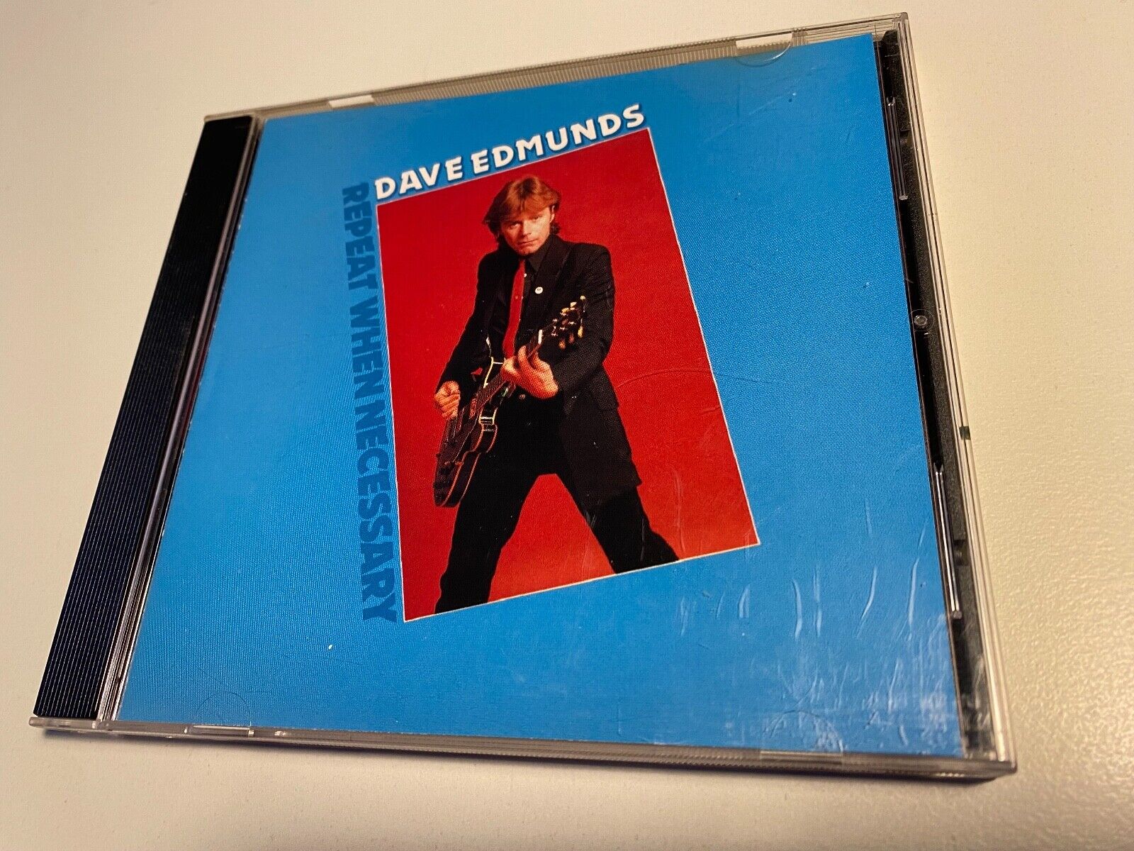 DAVE EDMUNDS "REPEAT WHEN NECESSARY" CD ALBUM 11 TRACK WAN SONG RECORDS 1979 USA