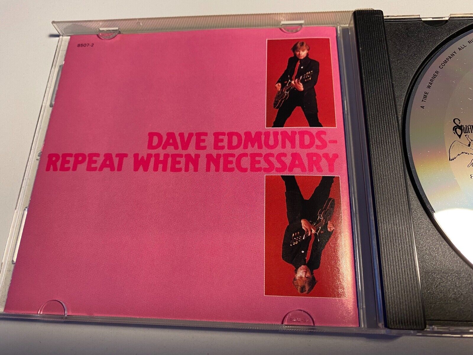 DAVE EDMUNDS "REPEAT WHEN NECESSARY" CD ALBUM 11 TRACK WAN SONG RECORDS 1979 USA