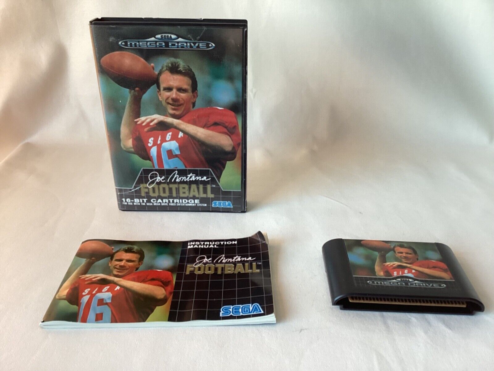 Joe Montana Football - Sega Mega Drive - Original Box incl manual