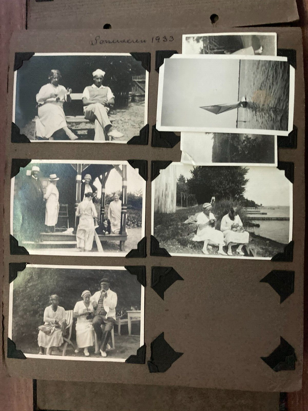 Daily Family Life in Denmark 1930s Unique Vintage Photo Album +50 pcs