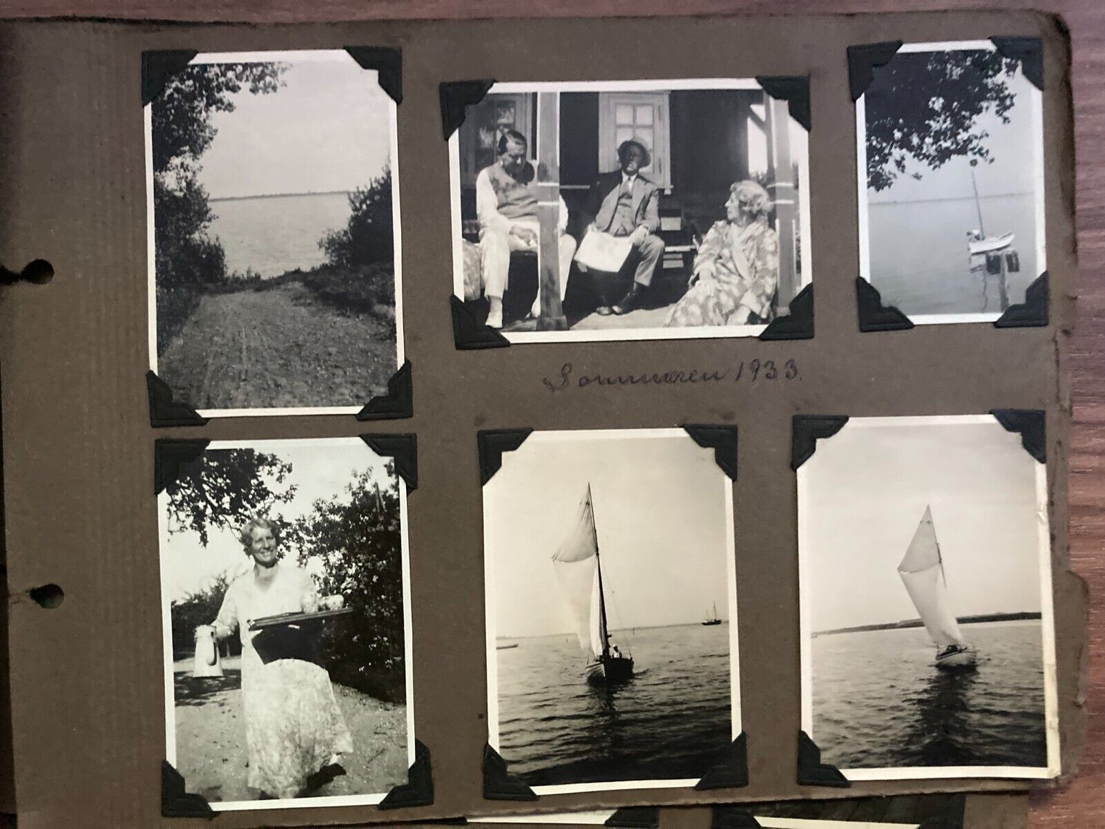 Daily Family Life in Denmark 1930s Unique Vintage Photo Album +50 pcs