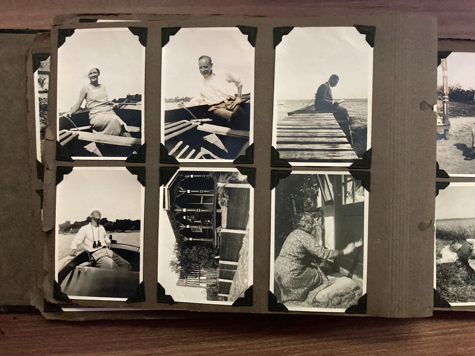 Daily Family Life in Denmark 1930s Unique Vintage Photo Album +50 pcs